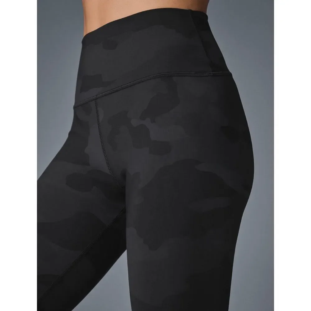 ALO High Waist Camo Vapor Leggings XS